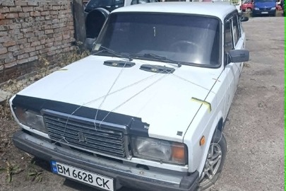 Легковий автомобіль марки ВАЗ, модель 2107 (легковий седан-В), 2005 року випуску, д.н.з. ВМ6628СК, номер кузову:ХТА21070052133265