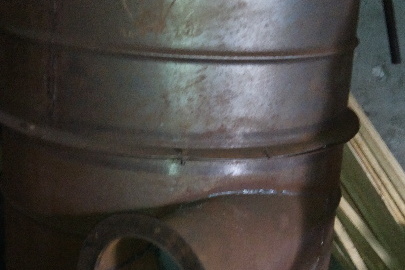 Труба вентиляційна з нержавіючої сталі 