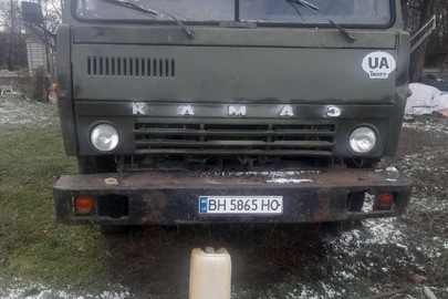 Транспортний засіб марки КАМАЗ, модель 5511, категорія вантажний, ДНЗ - ВН5865НО, рік випуску 1987, зеленого кольору, номер шасі 55110291306, VIN XTC551100H0291306