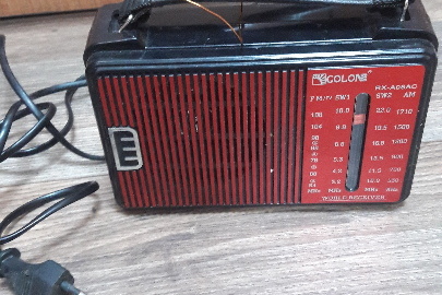 Радіоприймач марки "GOLON" моделі "RX-A08AC"
