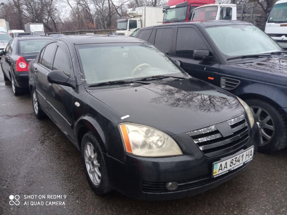 Автомобіль CHERY ELARA ,2008 року випуску, ДНЗ АА8341НА, № кузова LVVDC14BX8D019353