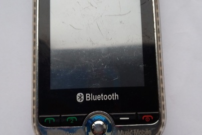 Мобільний телефон Donod сірого кольору, IMEI 353971042943279, 353971042943287, 1 шт, бувший у використанні
