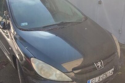 Легковий автомобіль марки PEUGEOT 307, реєстраційний номер PL ELAEN14, чорного кольору, 2002 року виробництва, кузов №VF33CRHSB2516332