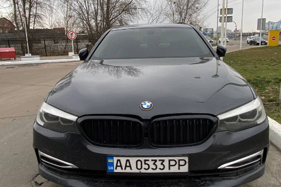 Легковий автомобіль марки BMW, модель 520D, 2017 року випуску, VIN WBAJC51070G858951, номерний знак АА0533РР