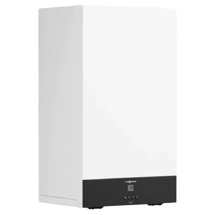 Газовий котел марки Viessmann Vitopend 100-W 11,4-29,9 кВт з комплектом коаксіального димоходу (A1HB005) у кількості 1 штука, новий