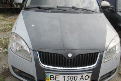 Автомобіль SKODA FABIA, 2008 року випуску, ДНЗ ВЕ1380АО, номер кузова TMBBC45J08B504346