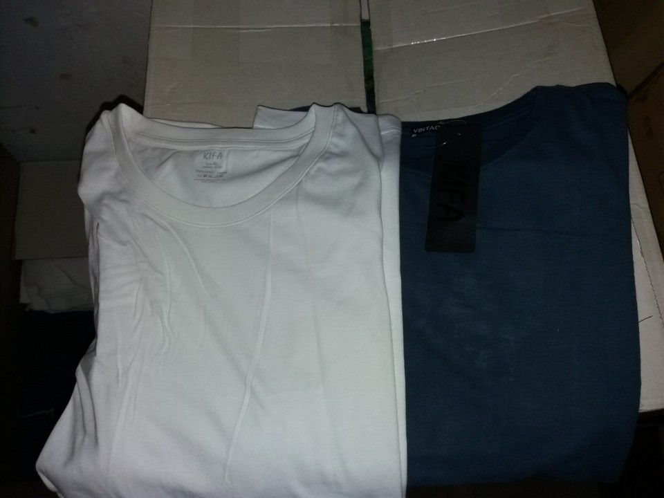 Футболки чоловічі, ФМХ-01, синього кольору, нові, у кількості 48 штук