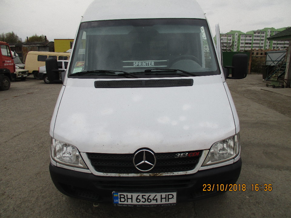 Автомобіль MERCEDES-BENZ SPRINTER 313 CDI, 2005 р.в., д.н.з.: ВН6564НР, номер кузову: WDB9036621R612404