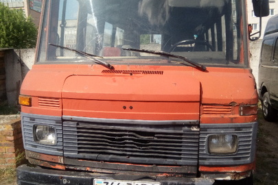 Пасажирський мікроавтобус МERCEDES-BENZ 508 D,  1986 р. в.,  ДНЗ 36631ВО, № кузова: WDB30942510743420