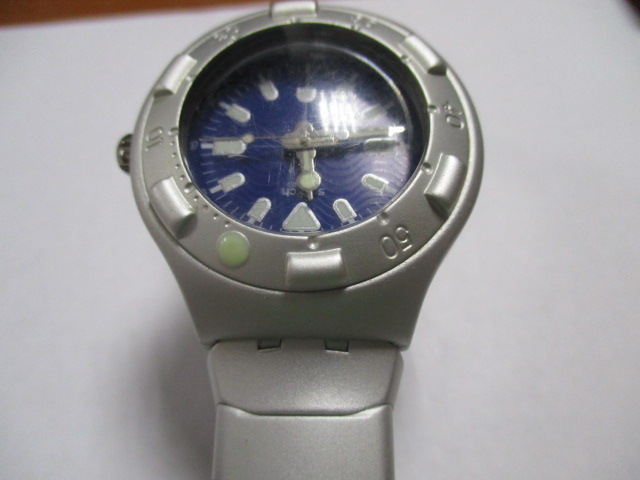 Годинник наручний марки Swatch Irony 200 Aluminium,  батарея 1,5 V, б/в