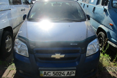 Автомобіль СНEVROLET AVEO, 2008 р. в., ДНЗ АС5024АР, № кузова: LSGTC58U98Y101466