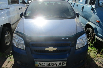 Автомобіль СНEVREOLET AVEO, 2008 р. в., ДНЗ АС5024АР, № кузова: LSGTC58U98Y101466