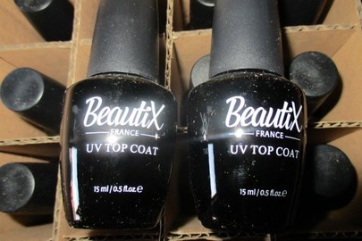 Фінішне покриття Beautix UV TOP COAT 15 мл в кількості 50 шт. 