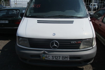 Автомобіль "MERСEDES-BENZ VITO 110 CDI", 2000 р. в., ДНЗ АC3127BM,  № кузова: VSA63809413272888