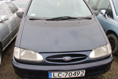 Автомобіль "FORD GALAXY", 1996 р. в., реєстраційний номер LC 70492, № кузова: WF0GXXPSWGTK51184
