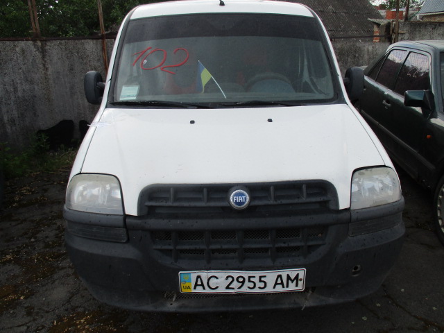 Автомобіль Fiat Doblo 1.2 MPI, 2003 р. в., ДНЗ АС2955АМ, № кузова: ZFA22300005219126