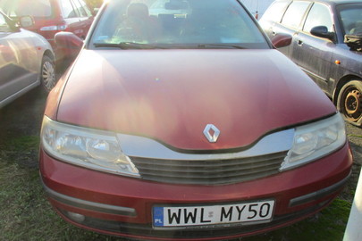 Автомобіль “RENAULT LAGUNA”, 2004 р. в., реєстраційний номер WWLMY50, № кузова: VF1KGRG0630278613