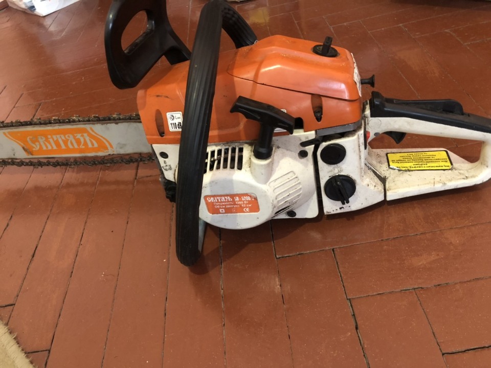 Бензопила марки «Світязь» БП-5200/2, б/в