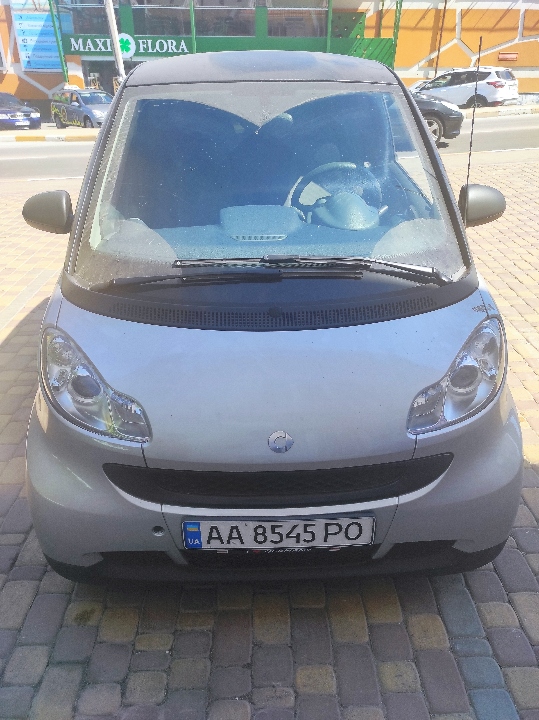 Транспортний засіб марки SMART, модель FORTWO, державний номерний знак АА8545РО, VIN WME4513341K430129, тип загальний легковий купе-В, сірого кольору , рік випуску 2010, об'єм двигуна 999