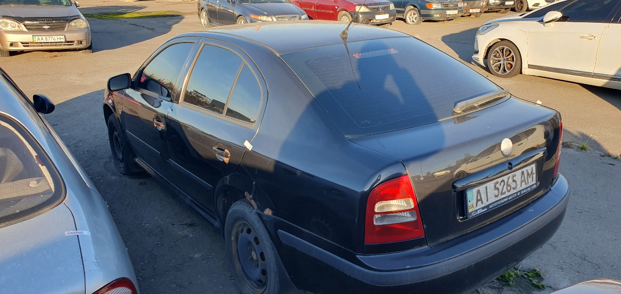 Транспортний засіб Skoda Oktavia, рік виробництва 2006, номерний знак АІ5265АМ, номер кузова TMBDK41U06B066193, колір чорний