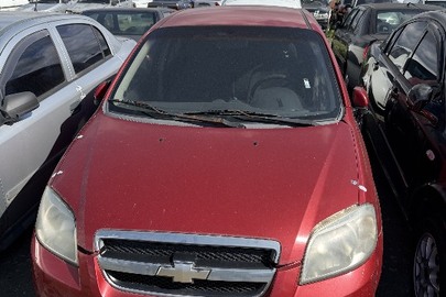 Транспортний засіб марки Chevrolet, моделі Aveo,VIN: KL1SF69YE7B096175, рік випуску 2007, колір червоний, державний номер АІ2803АХ