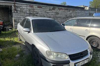 Легковий транспортний засіб марки: OPEL, модель OMEGA, 1996 року випуску, сірого кольору, номерний знак AE6132TA, номер кузова: W0L000026T1029299