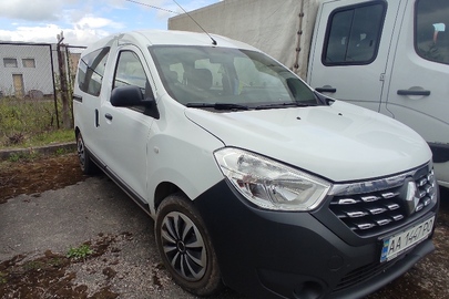 Автомобіль легковий RENAULT DOKKER, 2017 року випуску, номер шасі (кузов рама) VF10SRCL458025124, ДНЗ АА1447РО