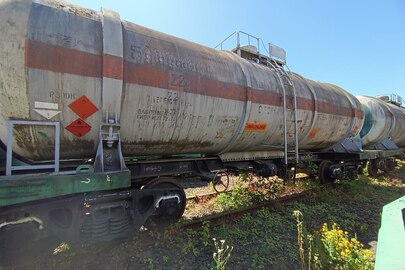 Цистерна газова, тип 5080, модель 917Р, номер вагону 58166984, рік виготовлення 1995