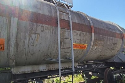 Цистерна газова, тип 5080, модель 917Р, номер вагону 58167024, рік виготовлення 1995