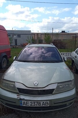 Транспортний засіб, марки RENAULT, модель LAGUNA, 2002 року випуску, реєстраційний номер: АЕ2378АВ, номер кузова: VF1KG0G0626654671, категорія: ЛЕГКОВИЙ, колір: сірий