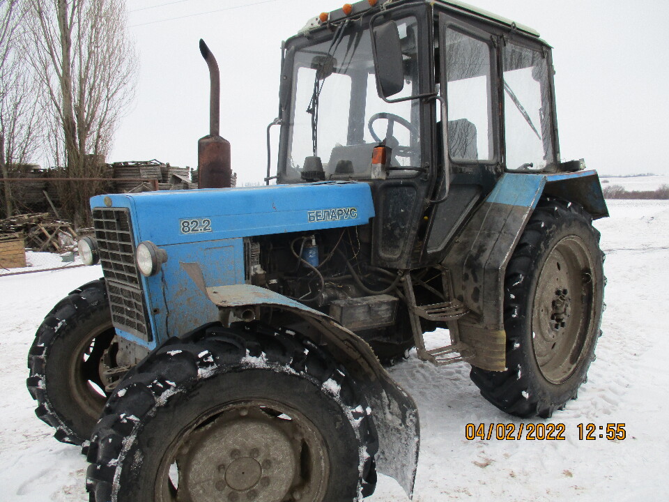 Колісний трактор МТЗ-82.2 «БЕЛОРУС», 2007 року випуску, державний реєстраційний номер 02604ВХ, заводський №08119170