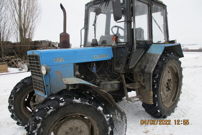 Колісний трактор МТЗ-82.2 «БЕЛОРУС», 2007 року випуску, державний реєстраційний номер 02604ВХ, заводський №08119170