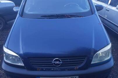 Автомобіль легковий,  марки OPEL, модель ZAFIRA, 2000 року випуску, синього кольору, реєстраційний номер AE9415МХ, VIN - W0L0TGF75Y2239088