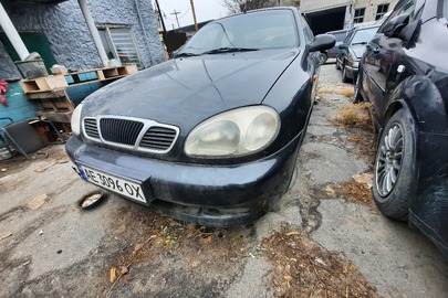 Автомобіль легковий марки DAEWOO, модель LANOS, 2007 року випуску, реєстраційний номер AE3096OX, колір - чорний, VIN - Y6DTF69YD7W320268, номер кузова -SUPTF69YD7W320268