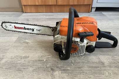 Конфіскація майна згідно виконавчого листа :Бензопила марки "STIHL" моделі "MS"-170, бувша у використанні