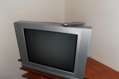Телевізор марки "ELECTRON" модель 54TK-795, сірого кольору, бувший у використанні