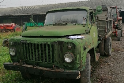 Вантажний самоскид, марки ГАЗ-САЗ, модель 3503, рік випуску 1981, кузов № 0417875, державний реєстраційний номер АО7342ВК, зеленого кольору
