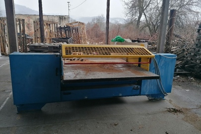 Верстат для розбирання піддонів СЕKAMON-PALLET SAW TYPE-W, заводський номер: 260, інвентарний номер: 00029, рік випуску (виробництва) 2004