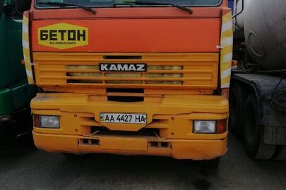 Транспортний засіб: КАМАЗ 581453-014 вантажний бетонорозмішувач, 2007 р.в., ДНЗ АА4427НА, номер кузова XTC65200O71139770 