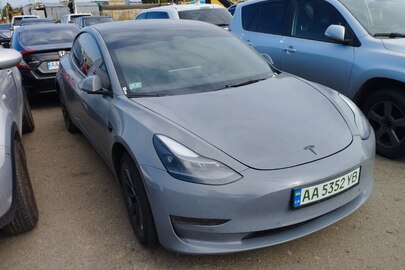 Транспортний засіб - автомобіль марки TESLA, модель MODEL 3, шасі (кузов, рама) 5YJ3E1EA4NF190822, 2022 року випуску, тип – ЗАГАЛЬНИЙ ЛЕГКОВИЙ СЕДАН, колір – СІРИЙ, державний номер DI0420YA