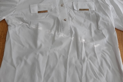 Жіноча сорочка білого кольору з написом "Van Girls", нова, розмір XL