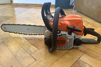 Конфісковане майно за рішенням суду: бензопила марки Stihl 180/с б/в