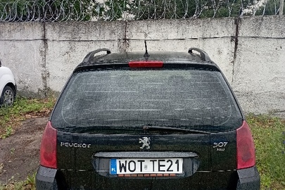 Автомобіль Peugeot 307, 2004  р.в., реєстраційний номер WOTTE21 (VIN): VF33ERHYB83633399, чорного кольору 