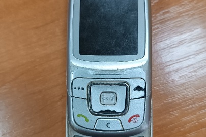 Мобільний телефон SАMSUNG SGH-C300 сірого кольору, стан б/в