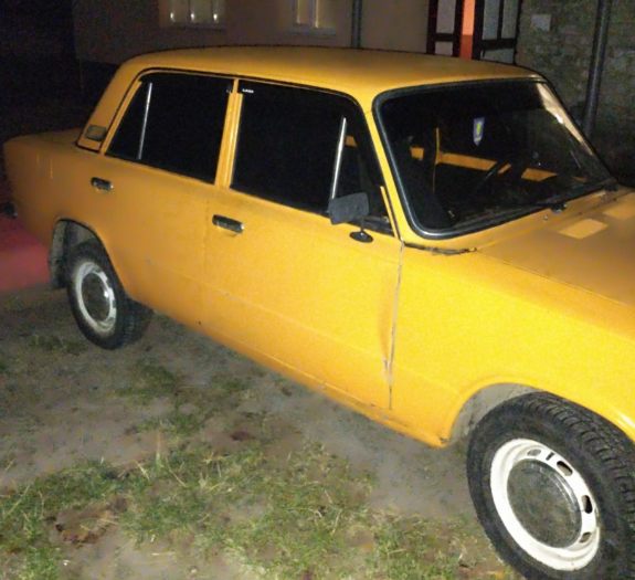 Автомобіль ВАЗ 2101, ДНЗ AE9016PH, 1979р.в., кузов 21012949149, жовтого кольору