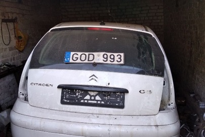 Автомобіль Citroen С3, ДНЗ GOD993, 2004 р.в., кузов VF7FC8HXB26862711, білого кольору