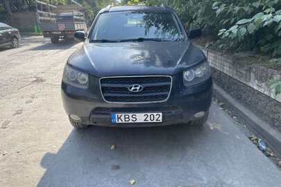 Автомобіль HYUNDAI SANTA FE, ДНЗ КВS202, 2007 р.в., кузов KMHSH81WP6U092366, чорного кольору 