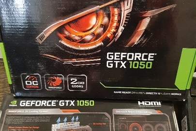 Відеокарта GeForce GTX1050 в кількості 5 штук