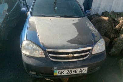 Автомобіль марки CHEVROLET, модель Lacetti, 2006 року випуску, реєстраційний номер АК2838АО, номер кузову: KLINA193E6K454677