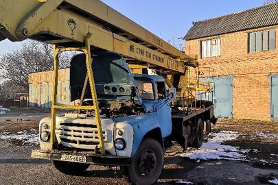 Транспортний засіб: вантажний автокран АГП на шасі ЗИЛ 130, 1967 р.в., синього кольору, ДНЗ: 24568ЕВ, № VIN: 169156
